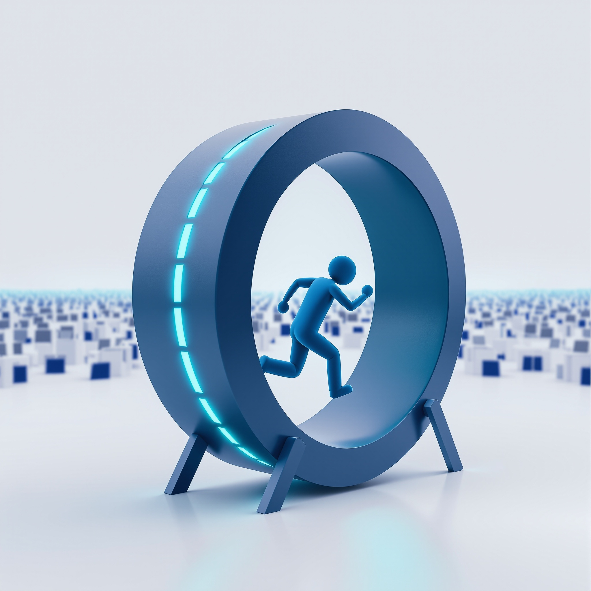 Hamsterrad – voller Kalender, wenig Fortschritt